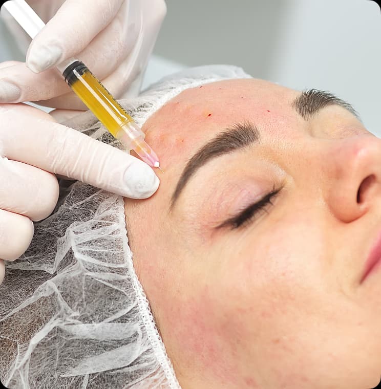 Revitalize your skin with growth-factor therapy from your own body.