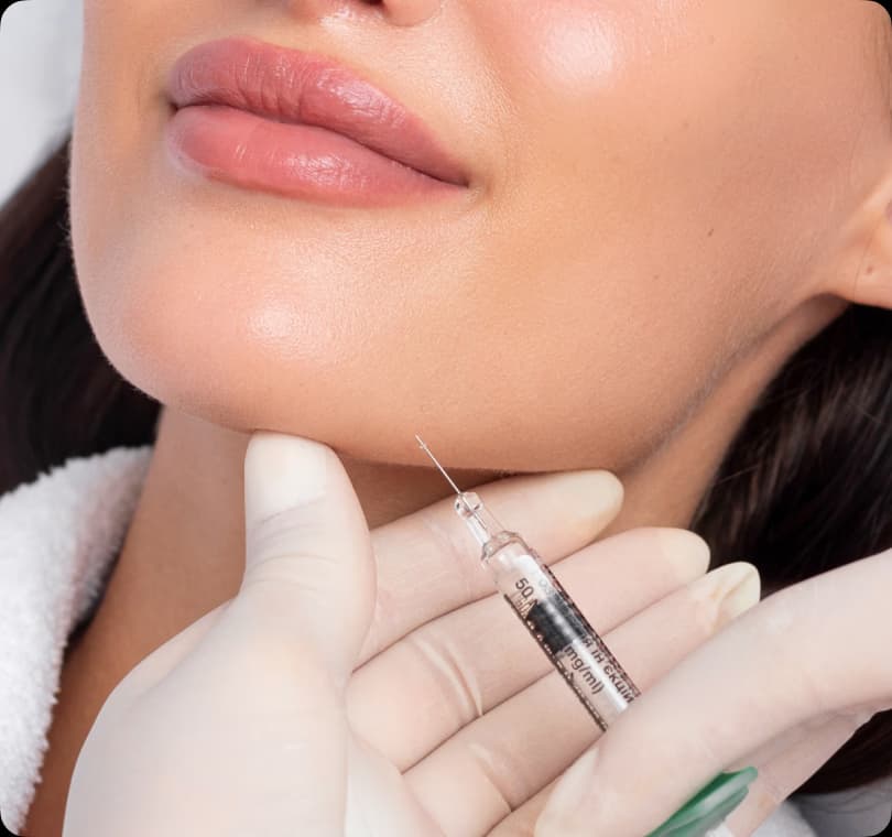 Eliminates stubborn fat under the chin for a more defined jawline.