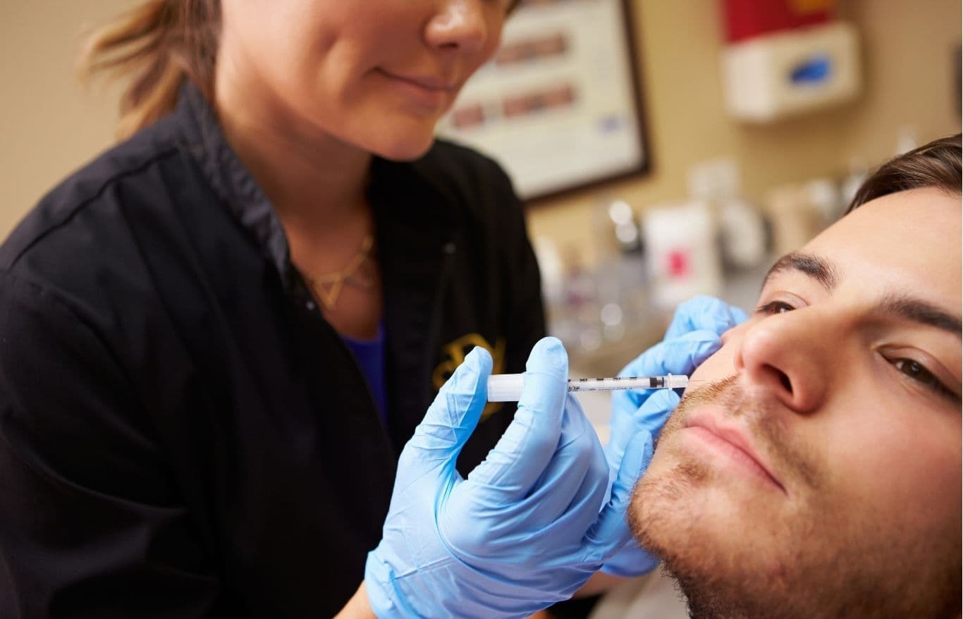 jaw botox men