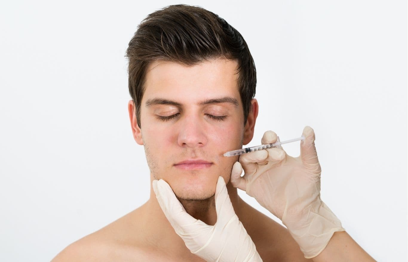 Jawline Botox Men for Defined Features